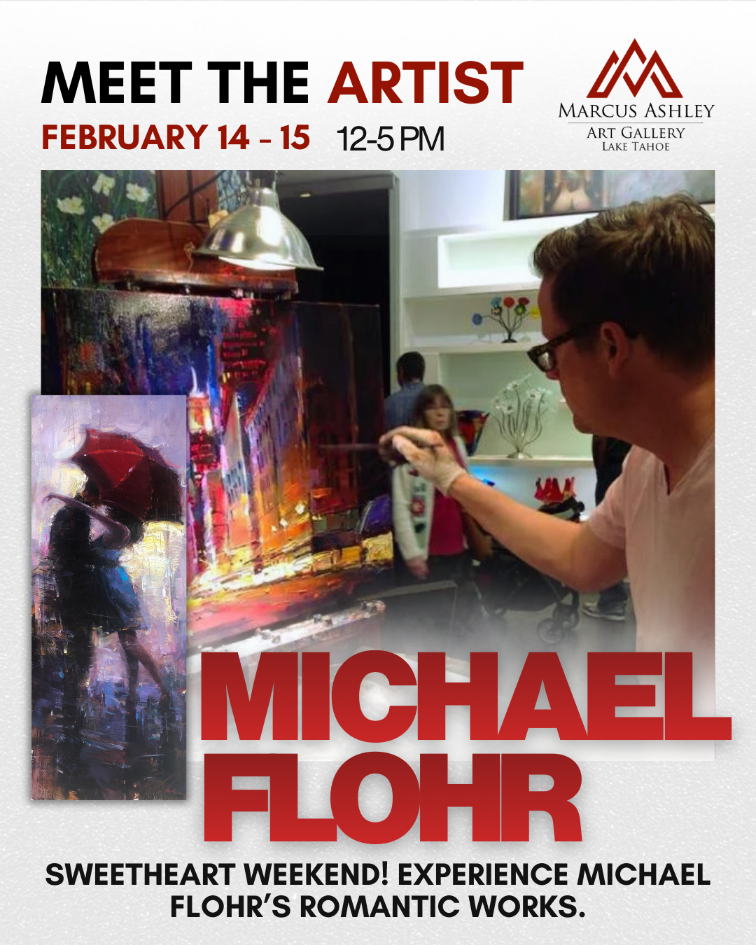 Meet The Artist ~ Michael Flohr ~ February 14 -15