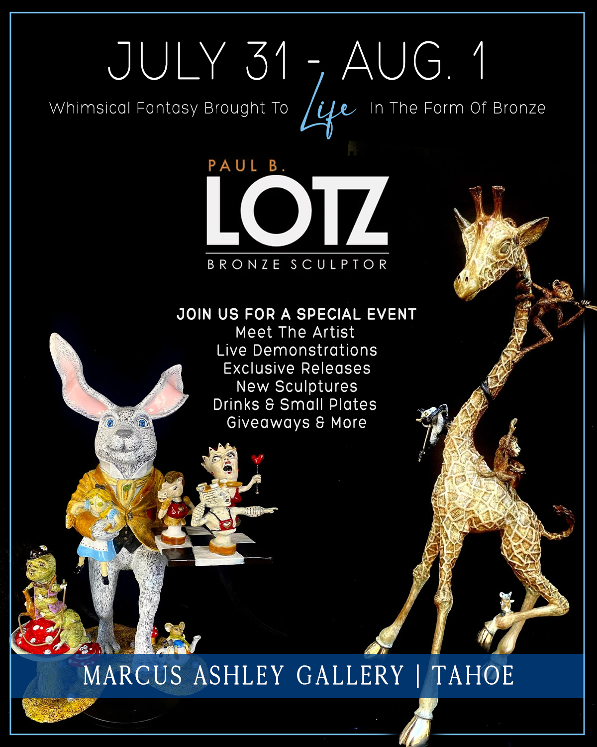 Meet the Artist ~ Paul Lotz ~ July 31 - Aug 1