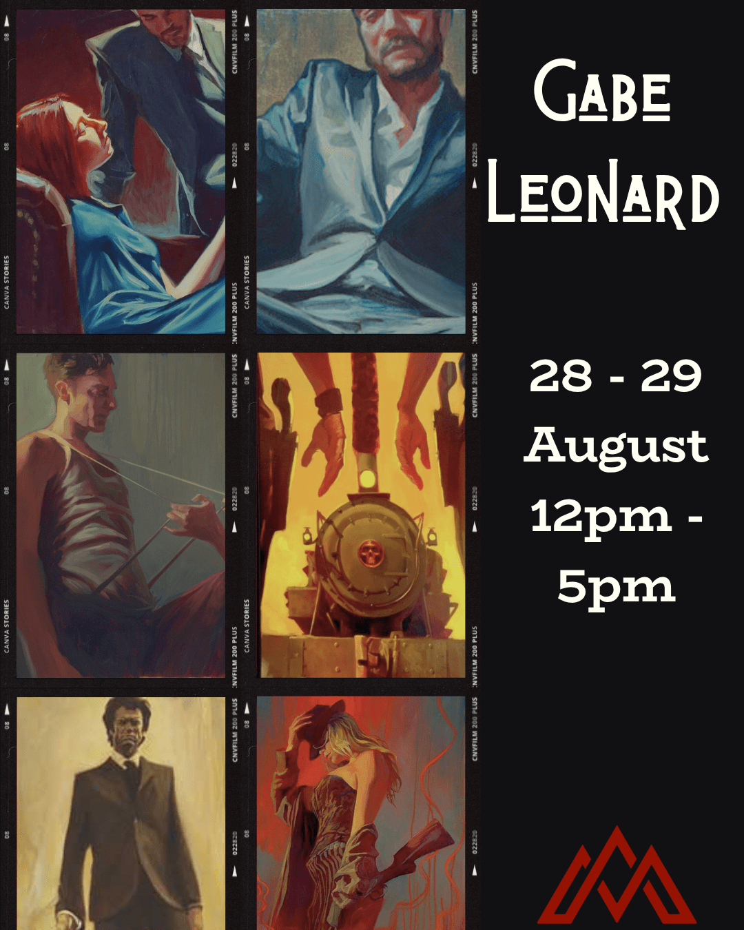 Meet the Artist ~ Gabe Leonard ~ August 28 - 29 - Marcus Ashley Gallery