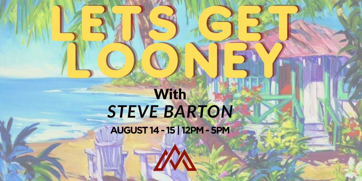 Meet the Artist ~ Steve Barton ~ August 14th - 15th - Marcus Ashley Gallery
