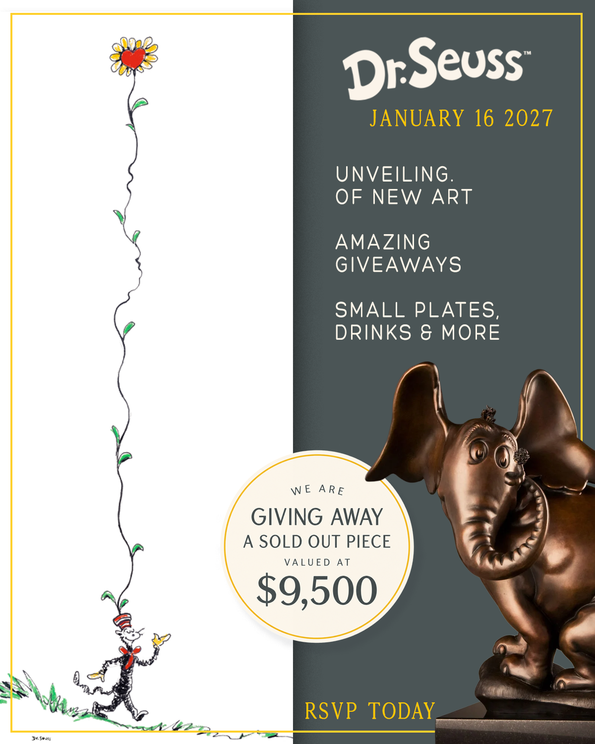 New Release Party! - Art of Dr. Seuss - January 16th, 2027