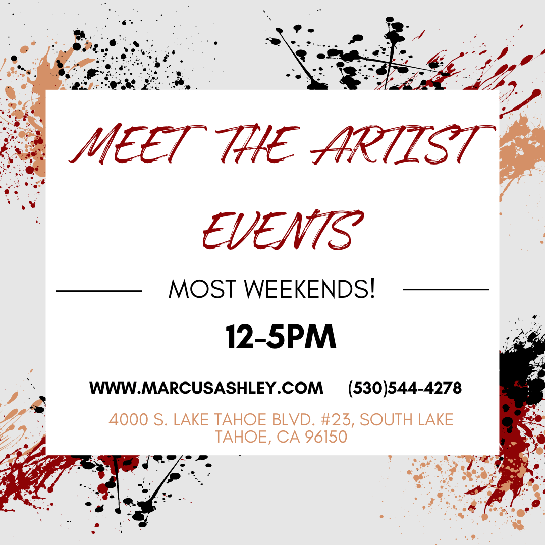What to Expect at a Meet-the-Artist Event in Lake Tahoe - Marcus Ashley Gallery