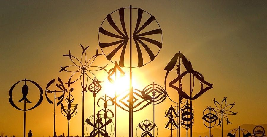 Copper Wind Sculptures - Marcus Ashley Gallery