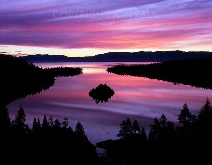 Emerald Bay Sunrise Reflections