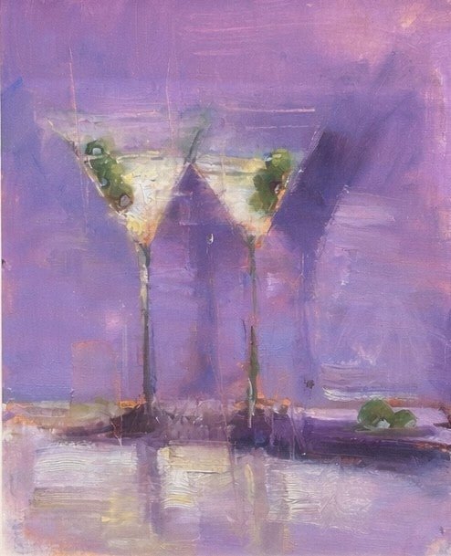 2 Martini's - Marcus Ashley Gallery - Marcus Ashley Gallery