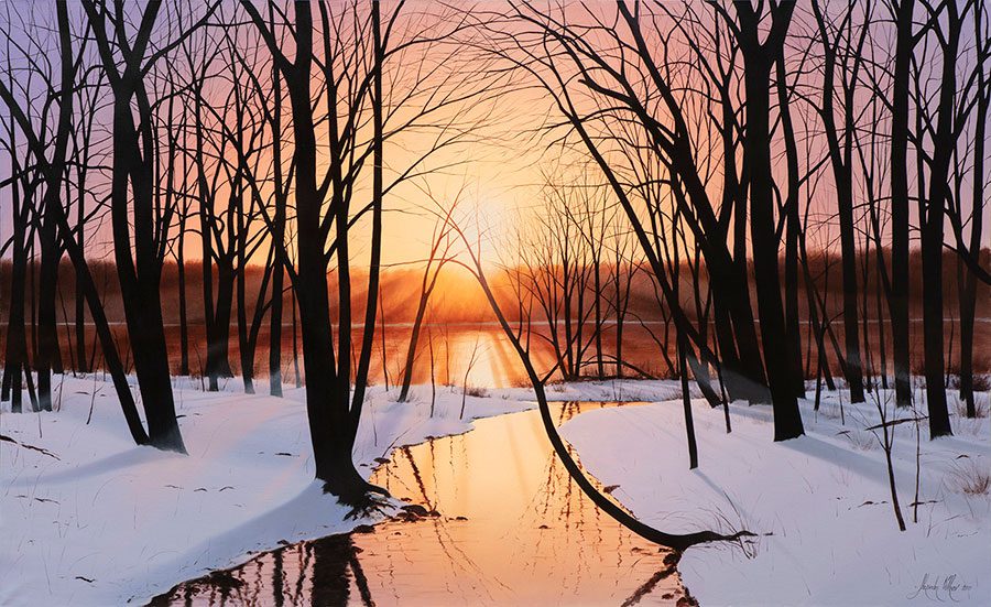 Winter Tranquility by Alexander Volkov