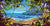 beach in hawaii steve barton art with palm trees