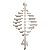 Animated gif of the stainless steel metal sculpture Double Helix Sail by Lyman Whitaker.