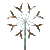 Animated gif of the Double Spinner metal sculpture by Lyman Whitaker.