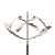 Animated gif of a stainless steel sculpture called Element: Water by Lyman Whitaker.