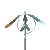 Animated gif of a spinning sculpture called Element: Earth by Lyman Whitaker.