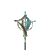 Animated gif of a spinning sculpture called Element: Fire by Lyman Whitaker.