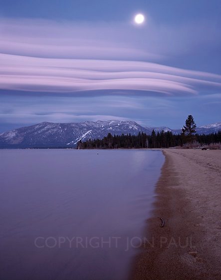 Lenticular Moonrise II by Jon Paul