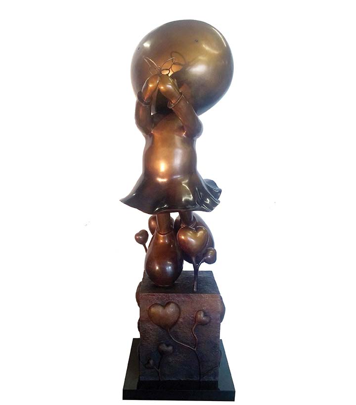 My Butterfly Bronze by Mackenzie Thorpe