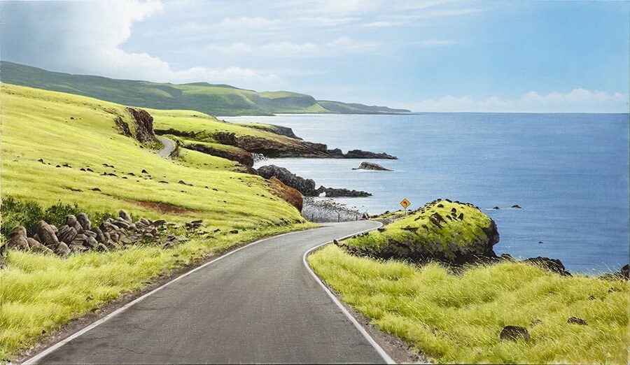 Old Road to Hana by Alexander Volkov