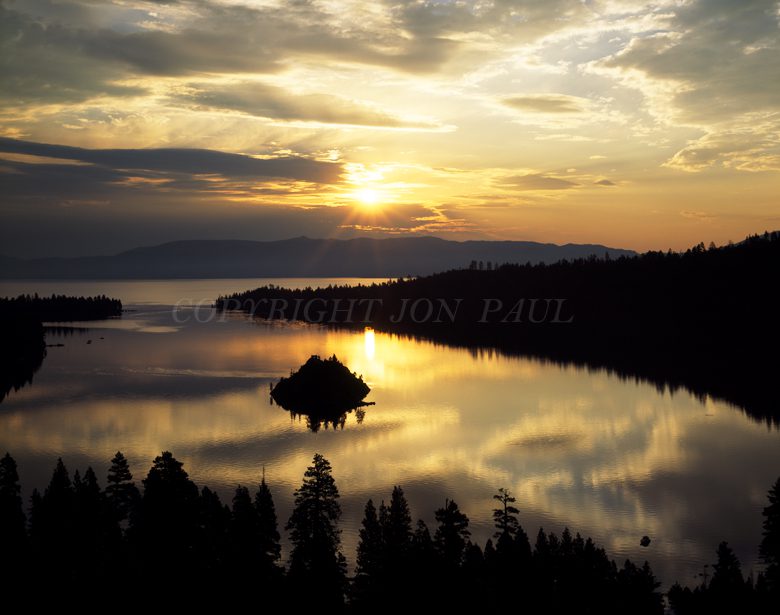 Silver Lining, Emerald Bay by Jon Paul
