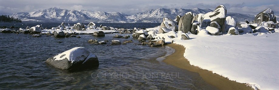 Zephyr Cove Winter Panorama