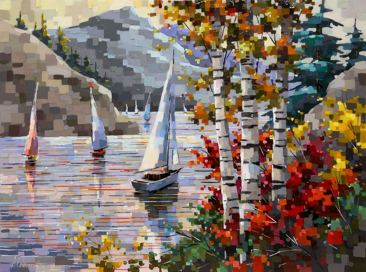 A Breeze Between Pines - Marcus Ashley Gallery