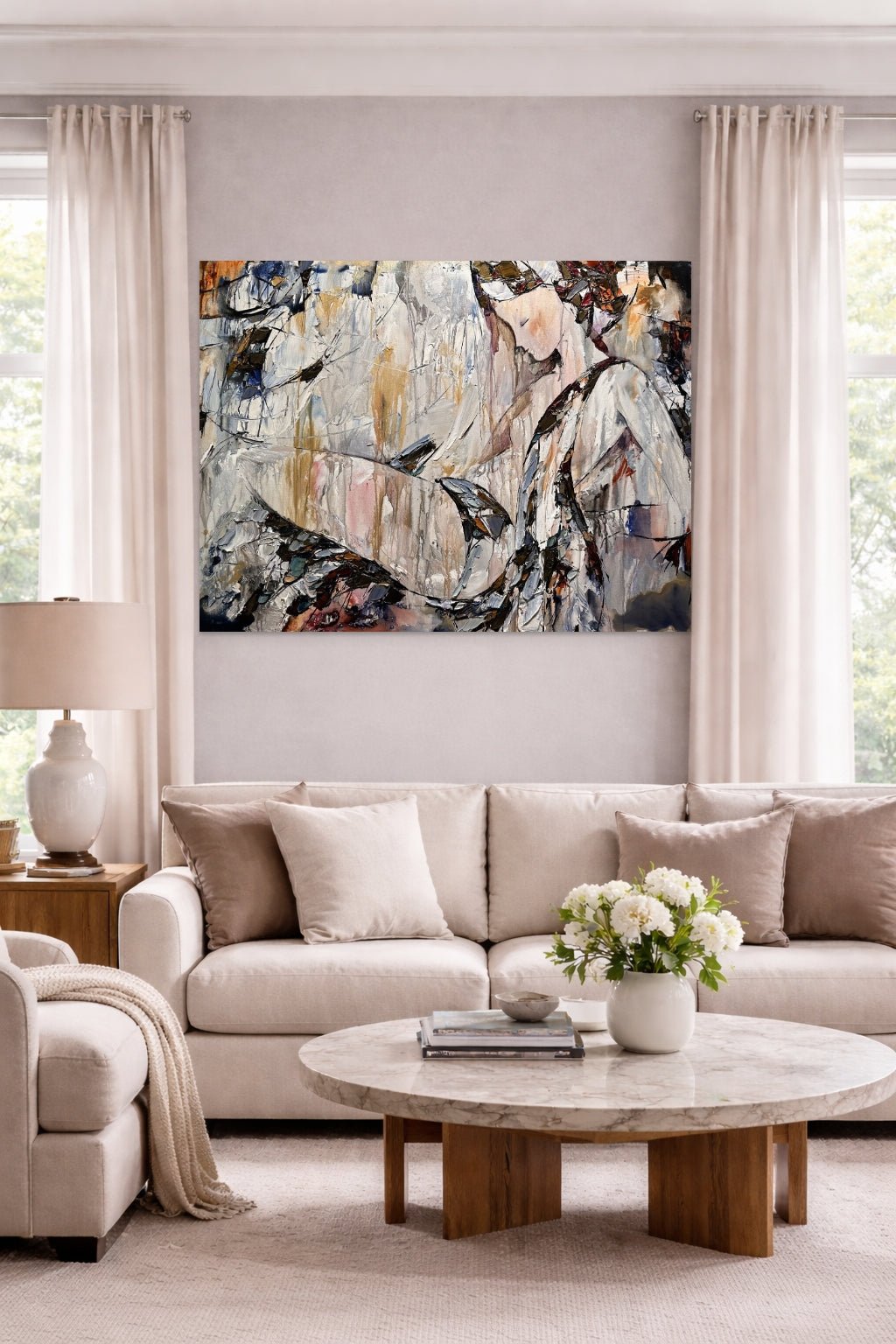 Abstract Nude - 185100 - Marcus Ashley Gallery - Marcus Ashley Gallery