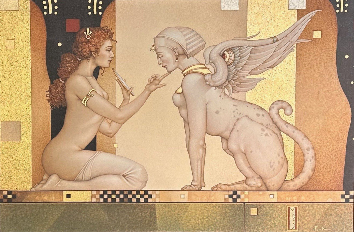 Beauty of the Sphinx - Gold Unique - Marcus Ashley Gallery - Marcus Ashley Gallery