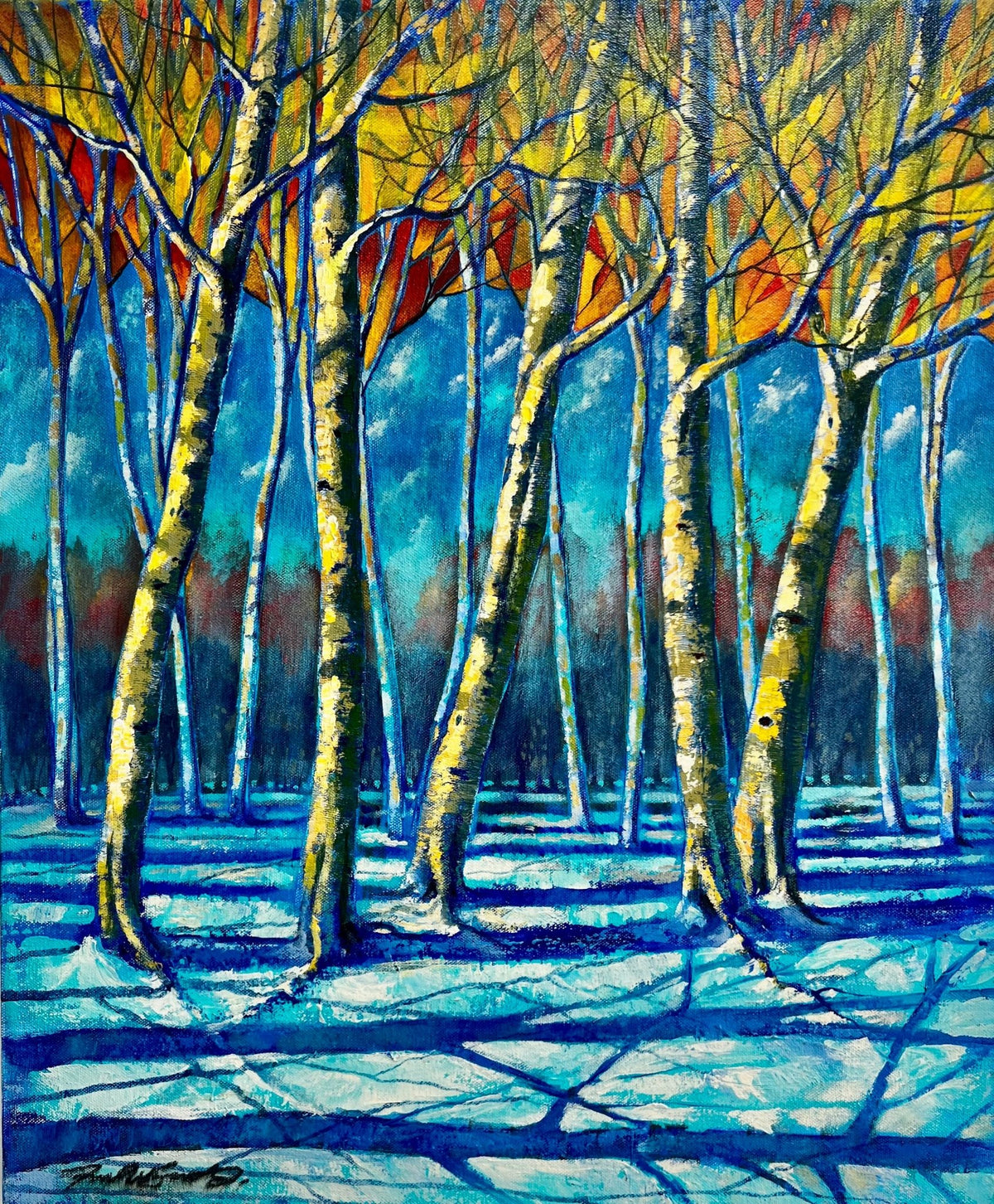 Blazing Frost - Marcus Ashley Gallery - Marcus Ashley Gallery