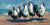 chickens on the beach fine art work print by steve barton