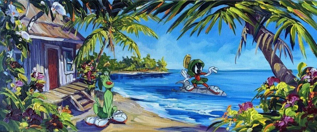 Cosmic Surf - Marcus Ashley Gallery - Marcus Ashley Gallery