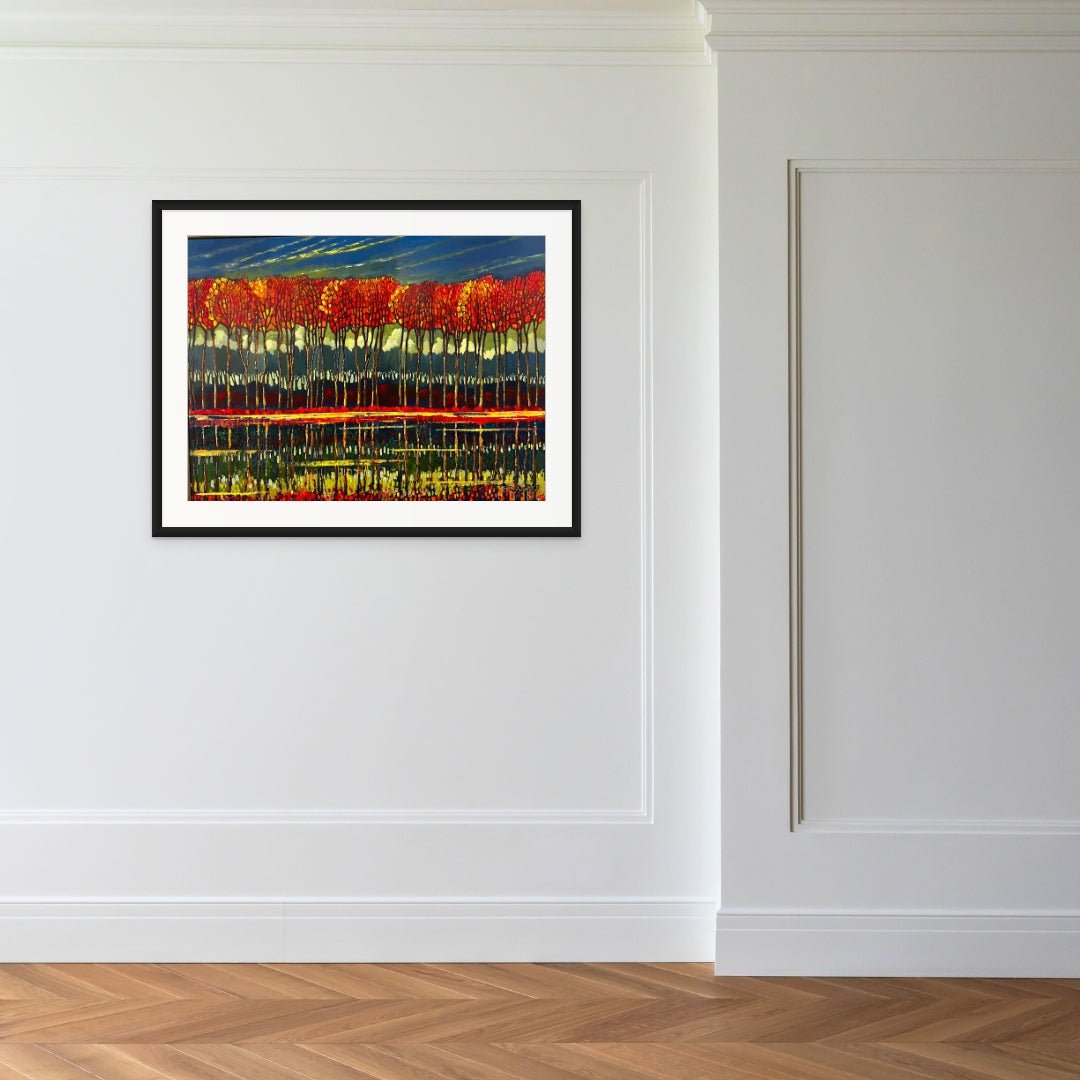 Crimson Horizon - Marcus Ashley Gallery - Marcus Ashley Gallery