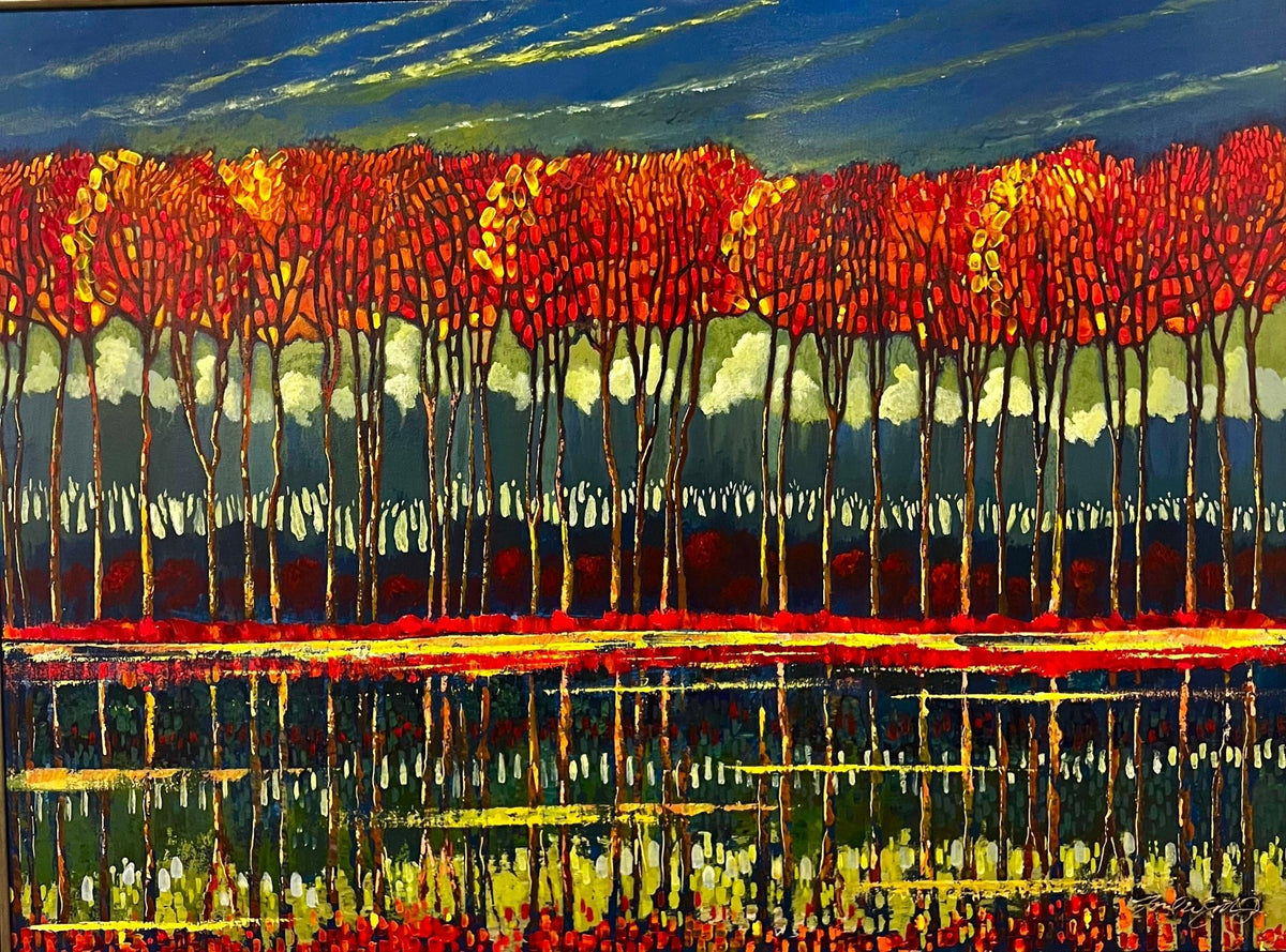 Crimson Horizon - Marcus Ashley Gallery - Marcus Ashley Gallery