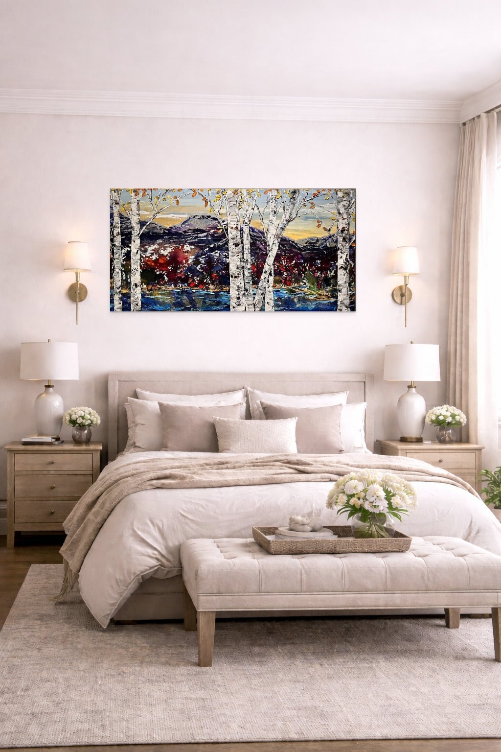 Day Birch with Pines - 193716 - Marcus Ashley Gallery - Marcus Ashley Gallery