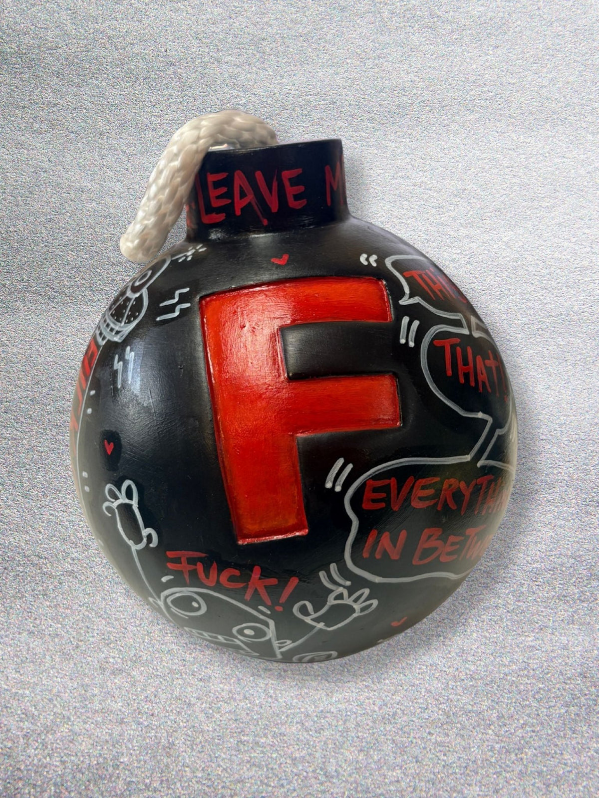 Everything in Between - F Bomb - Marcus Ashley Gallery - Marcus Ashley Gallery