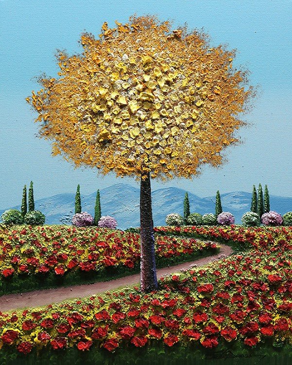 Fire and Flowers - Marcus Ashley Gallery - Marcus Ashley Gallery