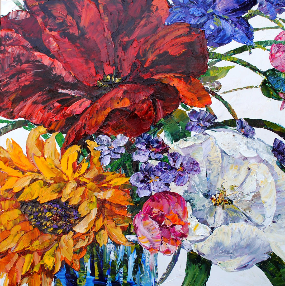 Floral Large Mixed - 170801 - Marcus Ashley Gallery - Marcus Ashley Gallery