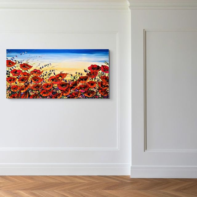 Floral Poppies - 190210 - Marcus Ashley Gallery