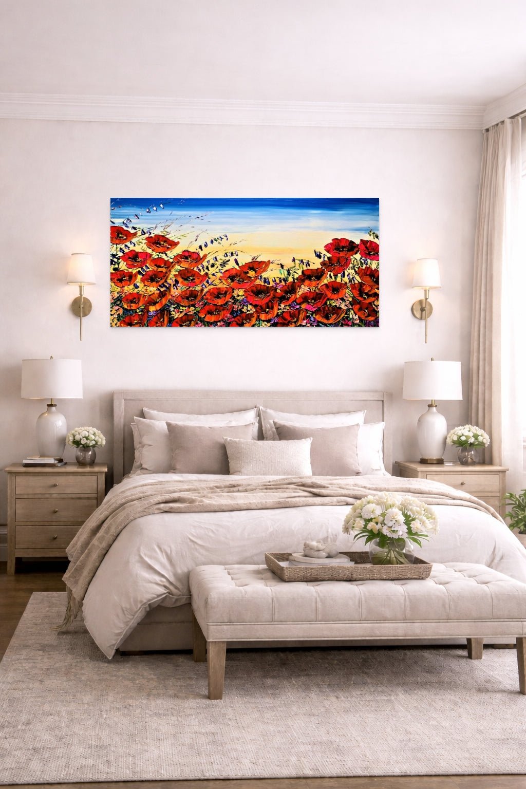 Floral Poppies - 190210 - Marcus Ashley Gallery - Marcus Ashley Gallery