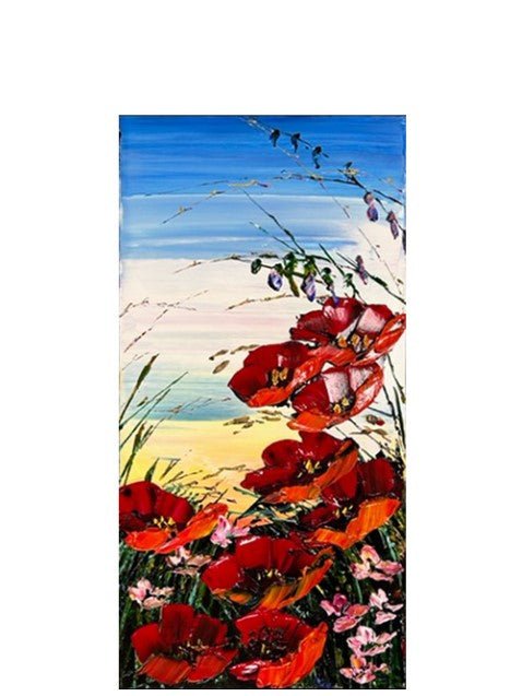 Floral Poppies - 191276 - Marcus Ashley Gallery - Marcus Ashley Gallery