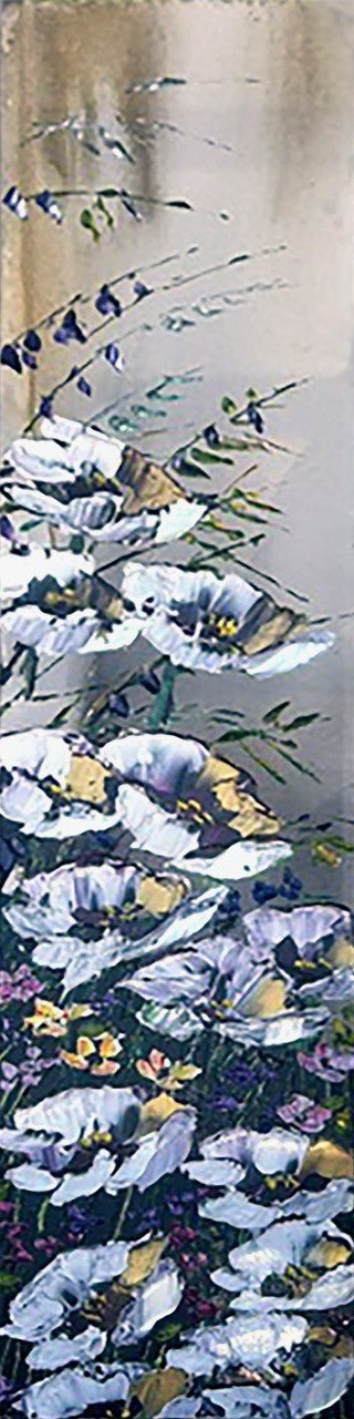 Floral White Poppies 194343 - Marcus Ashley Gallery - Marcus Ashley Gallery