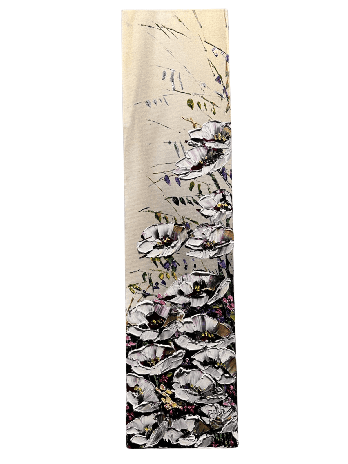Floral White Poppies 194343 - Marcus Ashley Gallery - Marcus Ashley Gallery