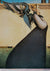 A woman in a long dress and a bird on her head mirrors Michael Parkes magic style. Her hands under her chin, amidst a geometric-patterned background, embody the soft colors of Gift of Wonder through intricately winged artwork.