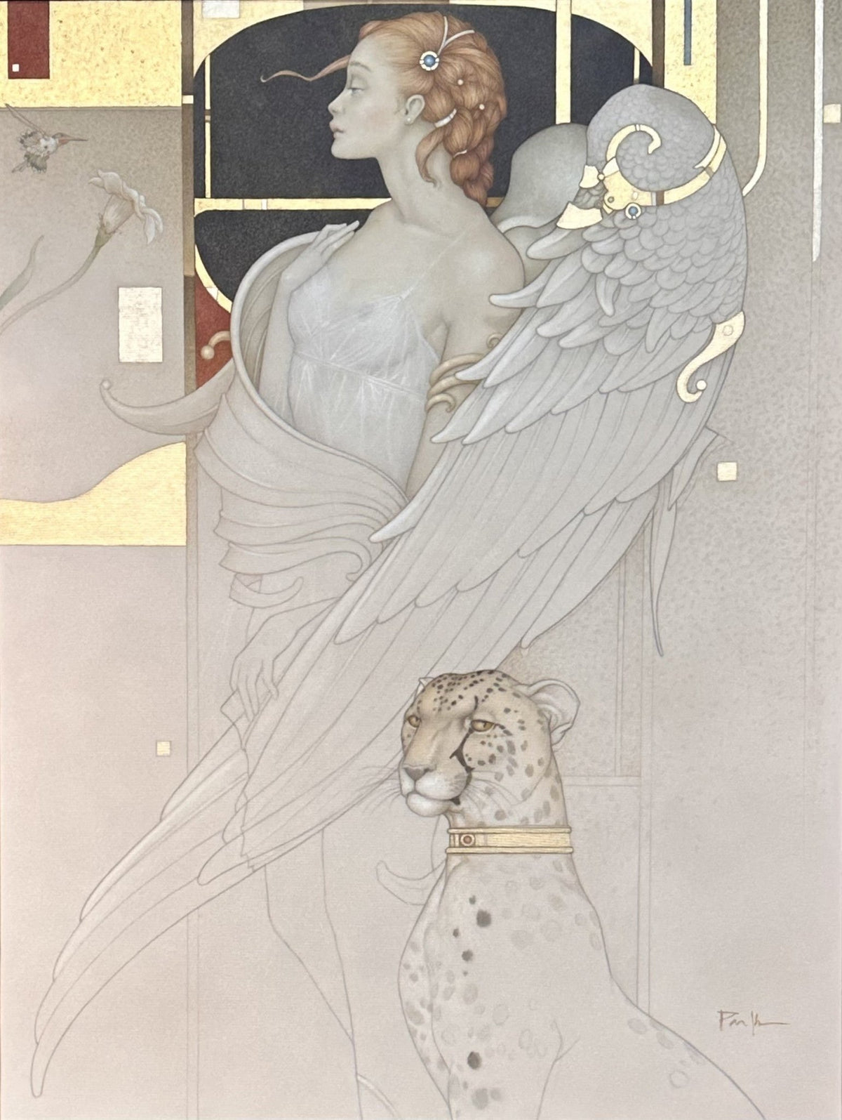 Golden Angel - Gold Unique - Marcus Ashley Gallery - Marcus Ashley Gallery