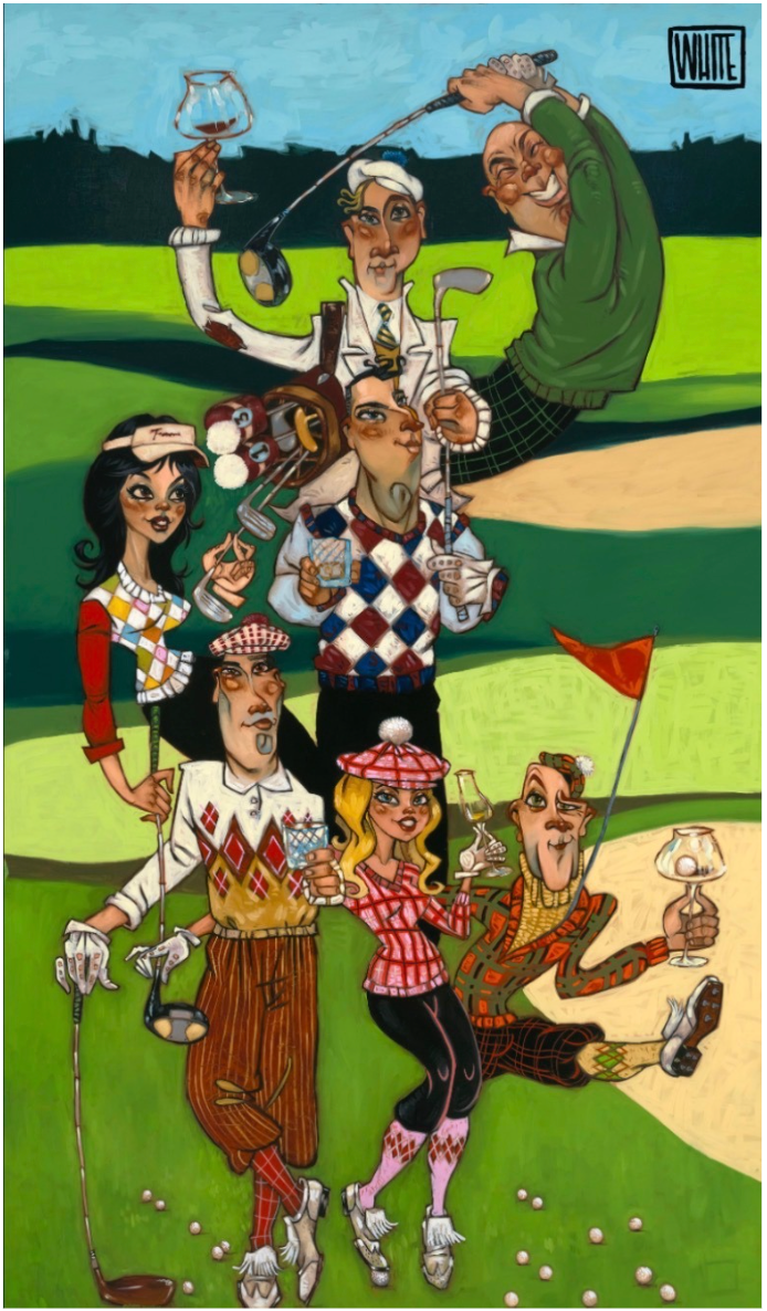 Golf Balls - Marcus Ashley Gallery - Marcus Ashley Gallery