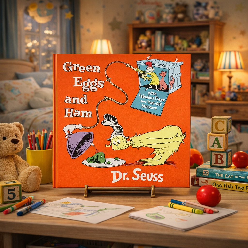 Green Eggs and Ham - Lift Book - Dr. Seuss - Marcus Ashley Gallery - Marcus Ashley Gallery