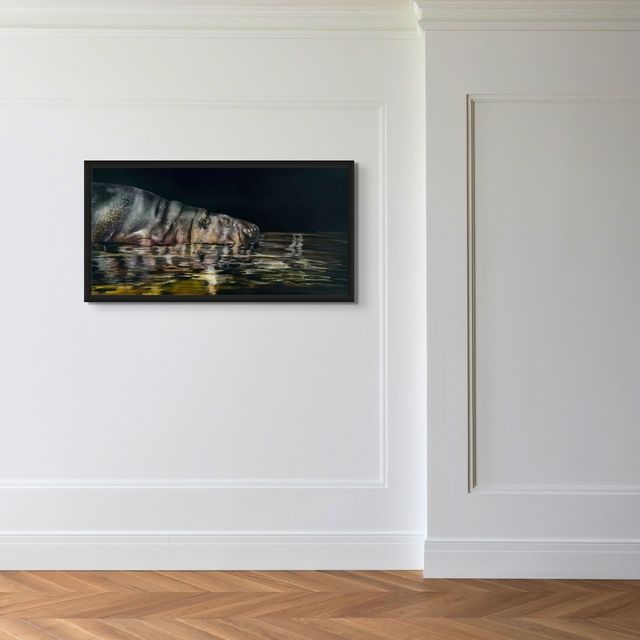 Happy Hippo - Marcus Ashley Gallery - Marcus Ashley Gallery