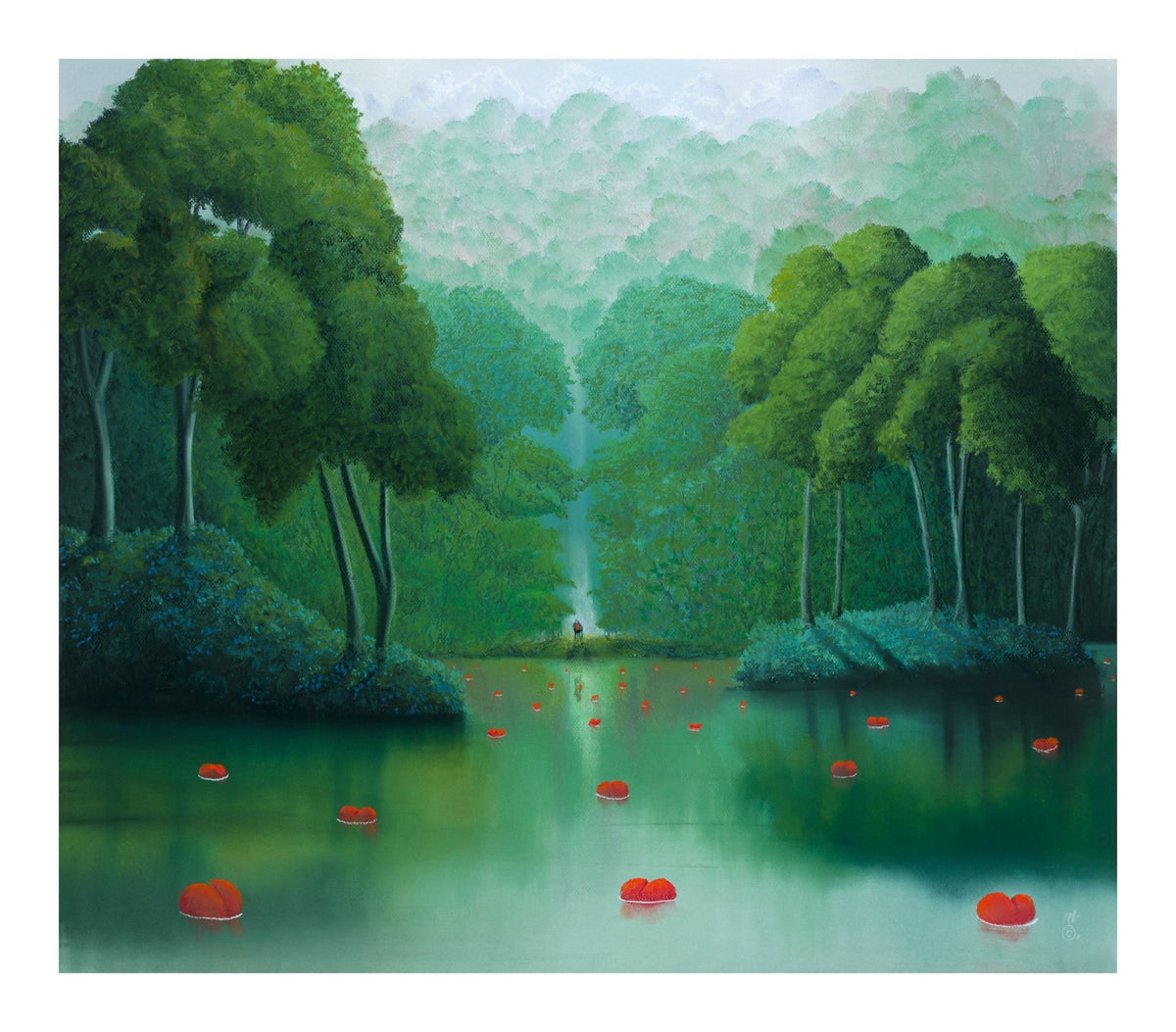 Hearts on the Water - Marcus Ashley Gallery