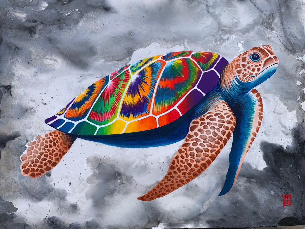 Honu Unbridled - Marcus Ashley Gallery - Marcus Ashley Gallery