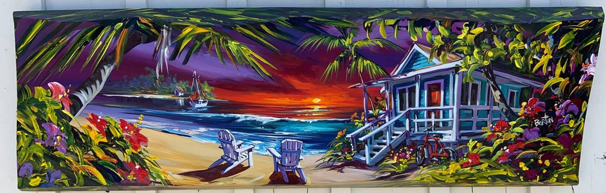 sunset art by steve barton
