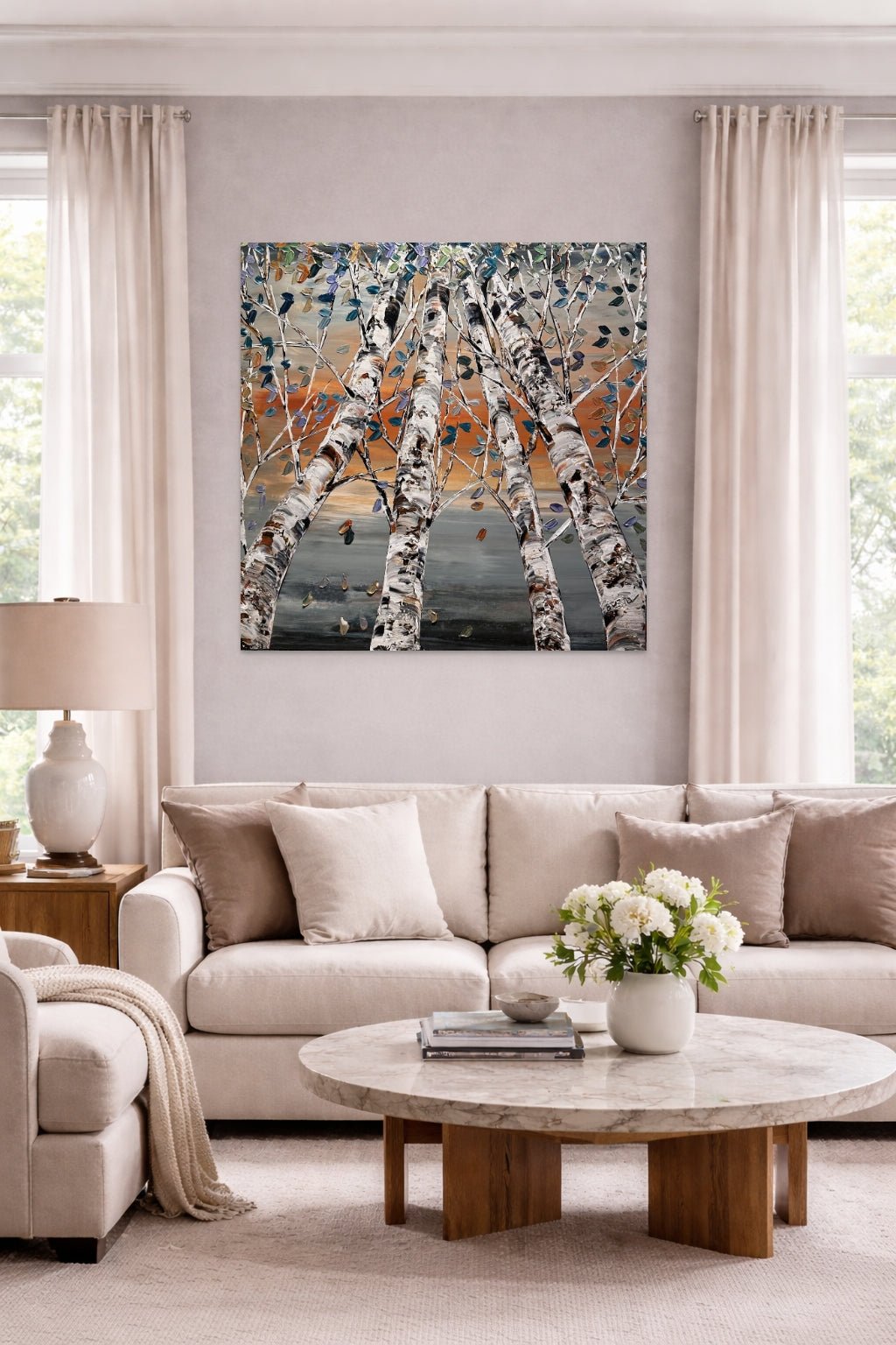 Looking Up Blue - 189159 - Marcus Ashley Gallery - Marcus Ashley Gallery