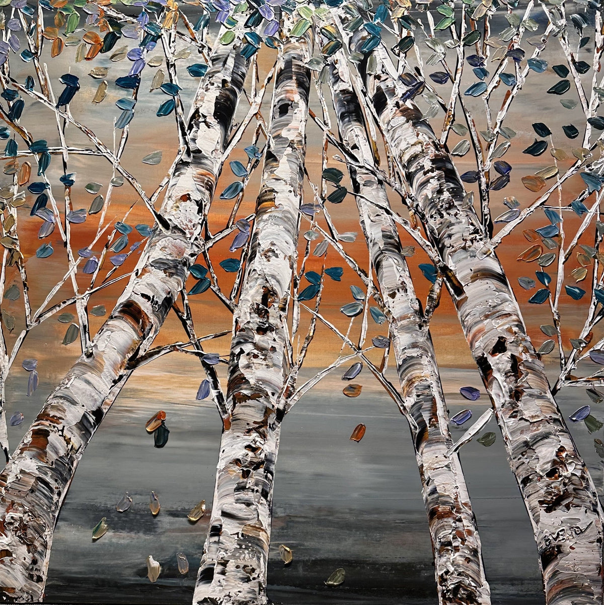 Looking Up Blue - 189159 - Marcus Ashley Gallery - Marcus Ashley Gallery