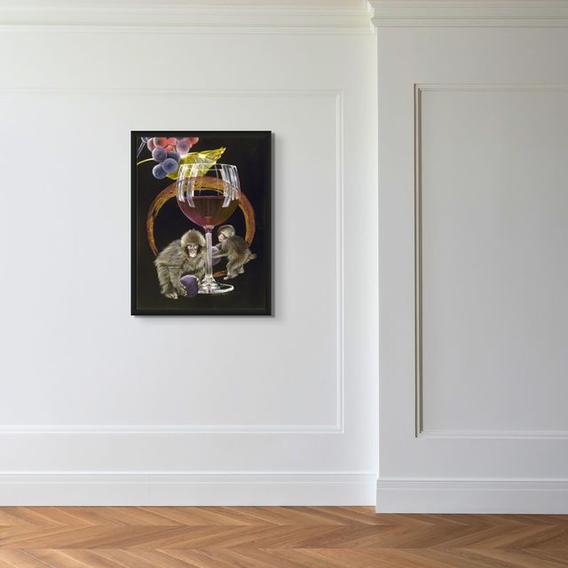 Merlot Monkeys - Marcus Ashley Gallery - Marcus Ashley Gallery