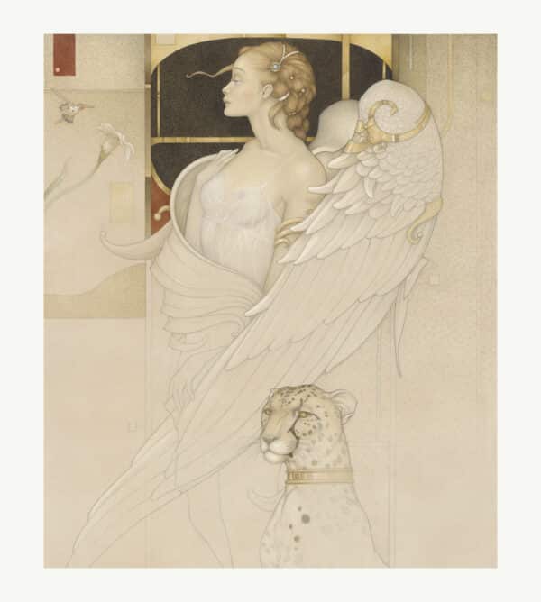 Michael Parkes – Golden Angel Edition - Pre - Publish - Marcus Ashley Gallery